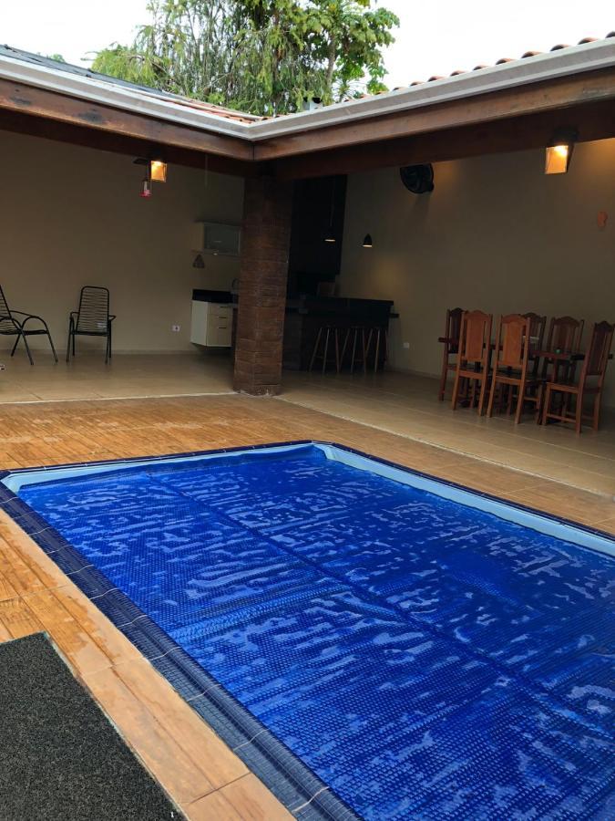 Villa Casa Temporada Olimpia 8 Pessoas Com Piscina Extérieur photo