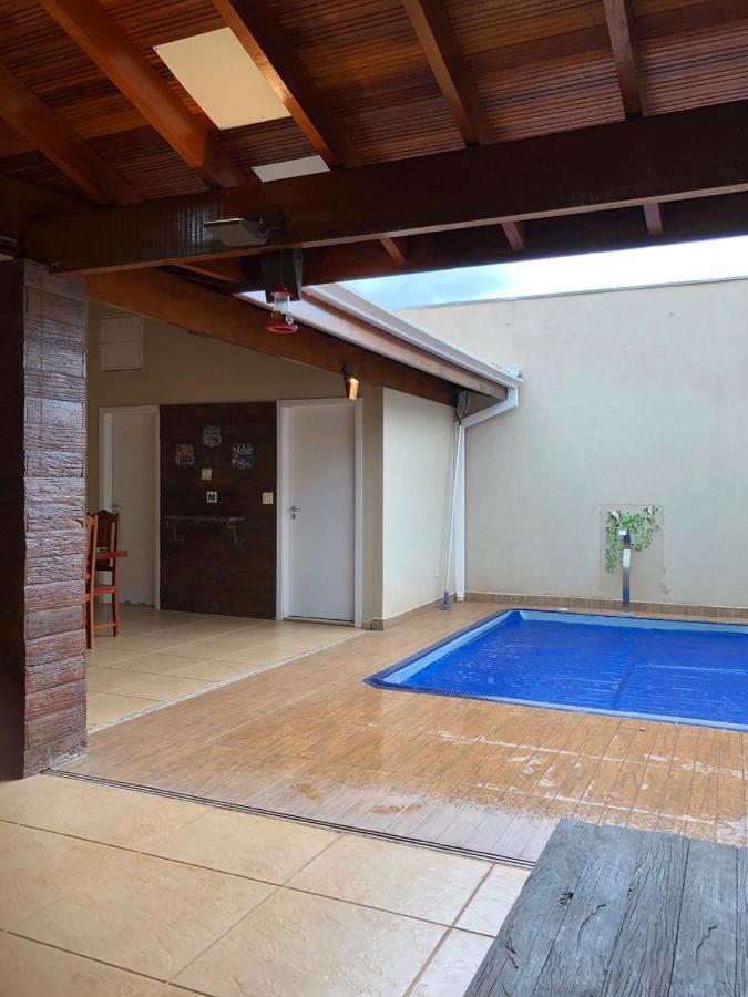 Villa Casa Temporada Olimpia 8 Pessoas Com Piscina Extérieur photo