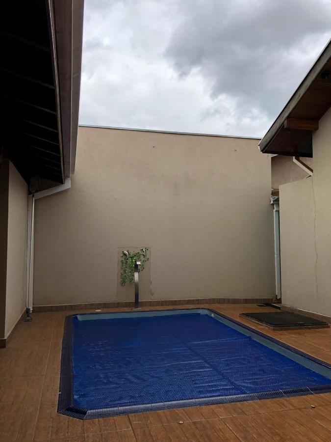 Villa Casa Temporada Olimpia 8 Pessoas Com Piscina Extérieur photo